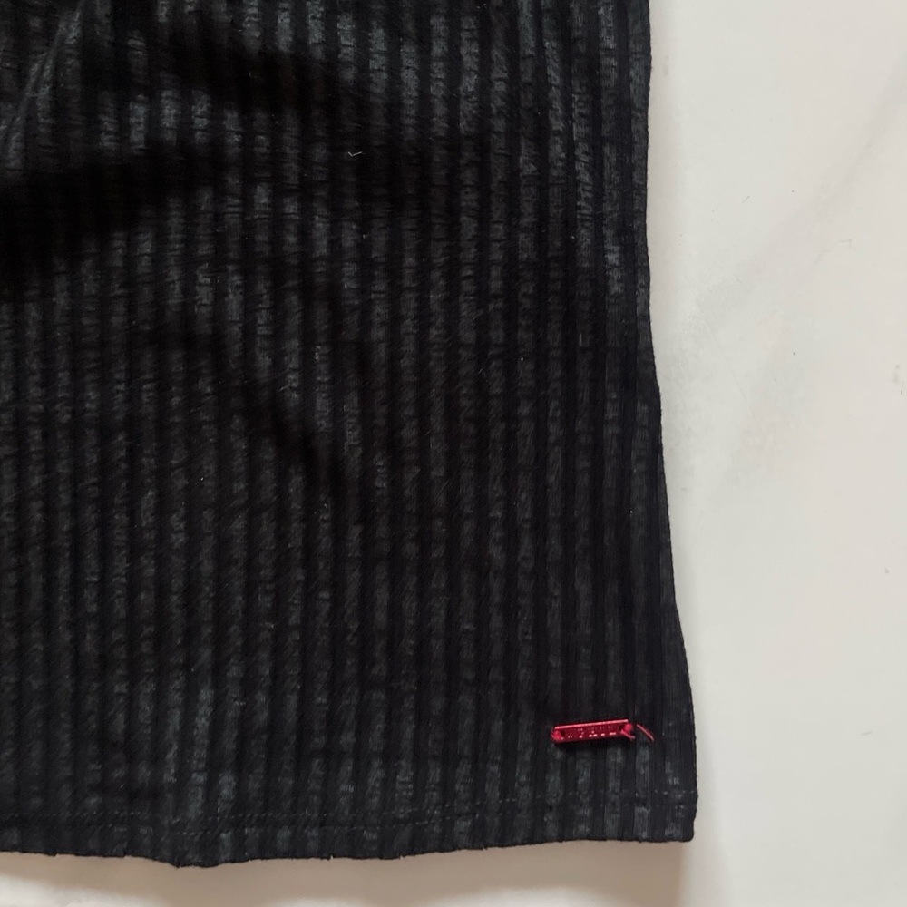 n:PHILANTHROPY Black Ribbed Tank Top - Picture 4 of 4